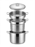 Steam Cooking Pot Set - 4 PCS (26 cm)