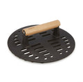 BergHOFF Slotted Cast Iron Steak Press