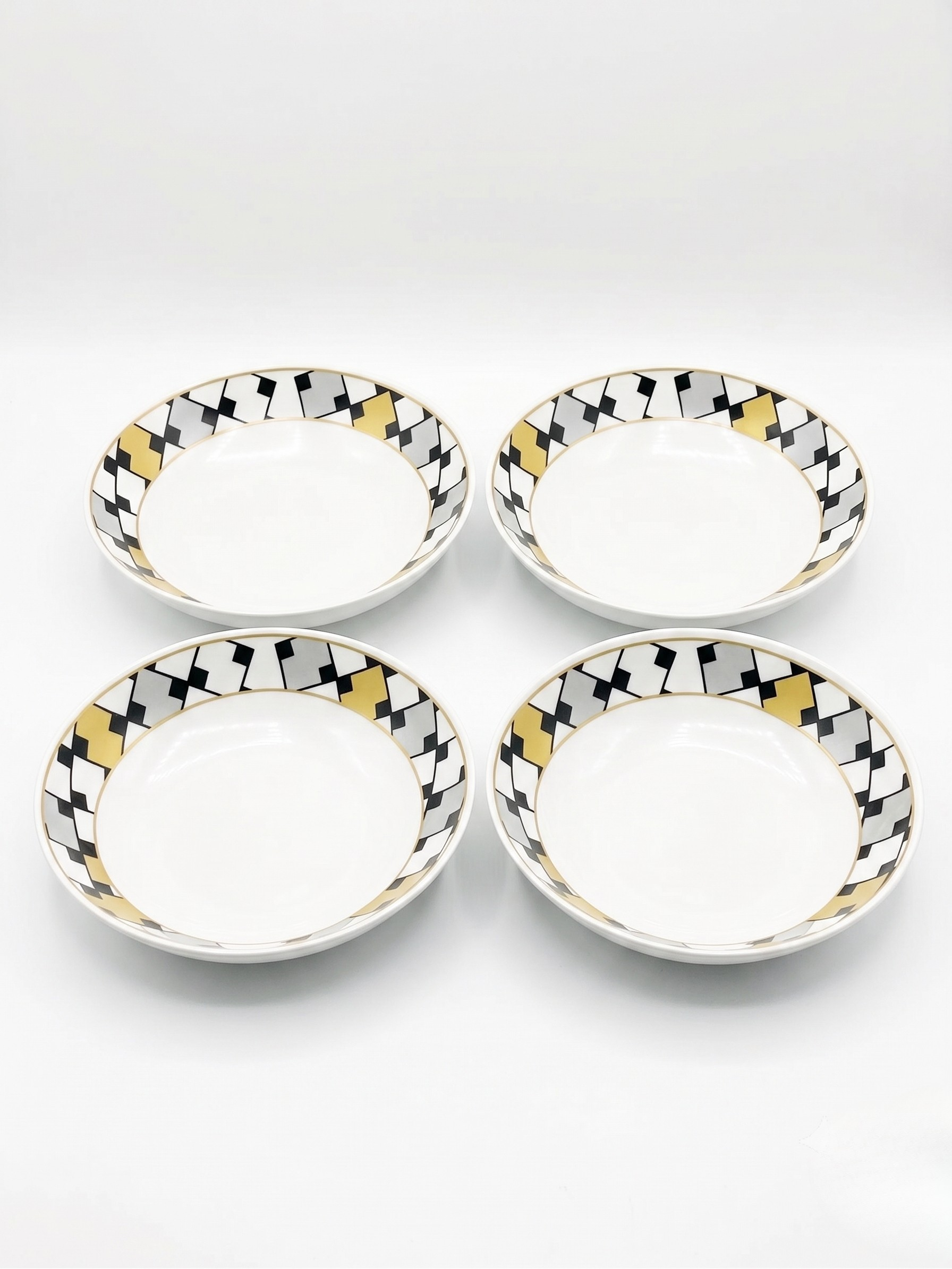 4-Pieces Starry Pasta Plate