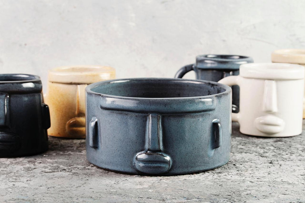 Grey Pottery Pot