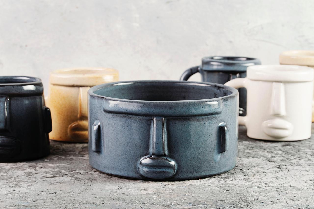 Grey Pottery Pot