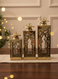 Ramadan Gold Lantern Set