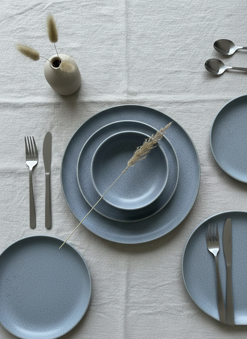 The Grey Dinner set