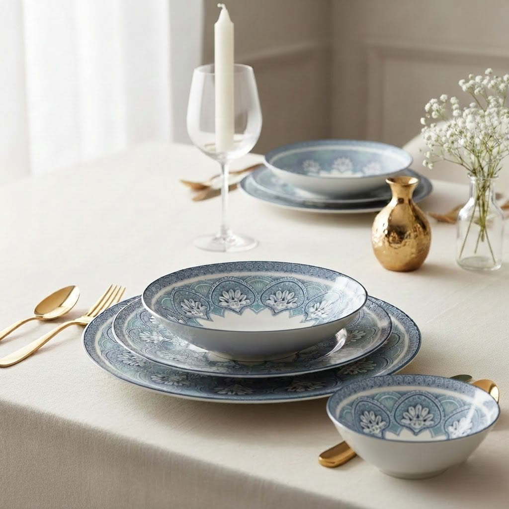 Azura Porcelain Dinner Set