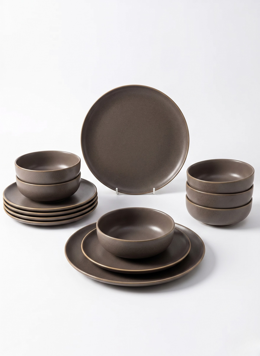 Mocha Matte Dinner Set