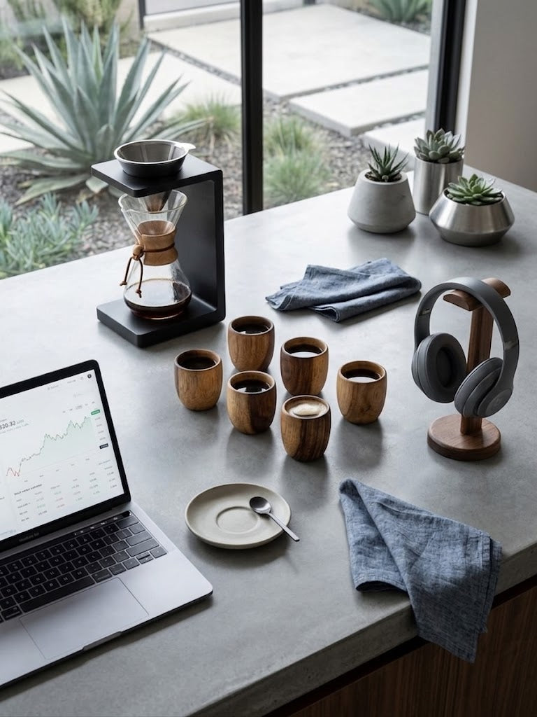 Woodland Coffee Cup Set