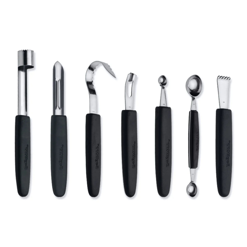 BergHOFF 8 piece garnishing set in folding bag