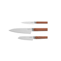 BergHOFF 3-pc knife set Ion