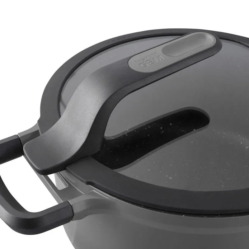BergHOFF Covered stay-cool 2-handle sauté pan grey 24 cm