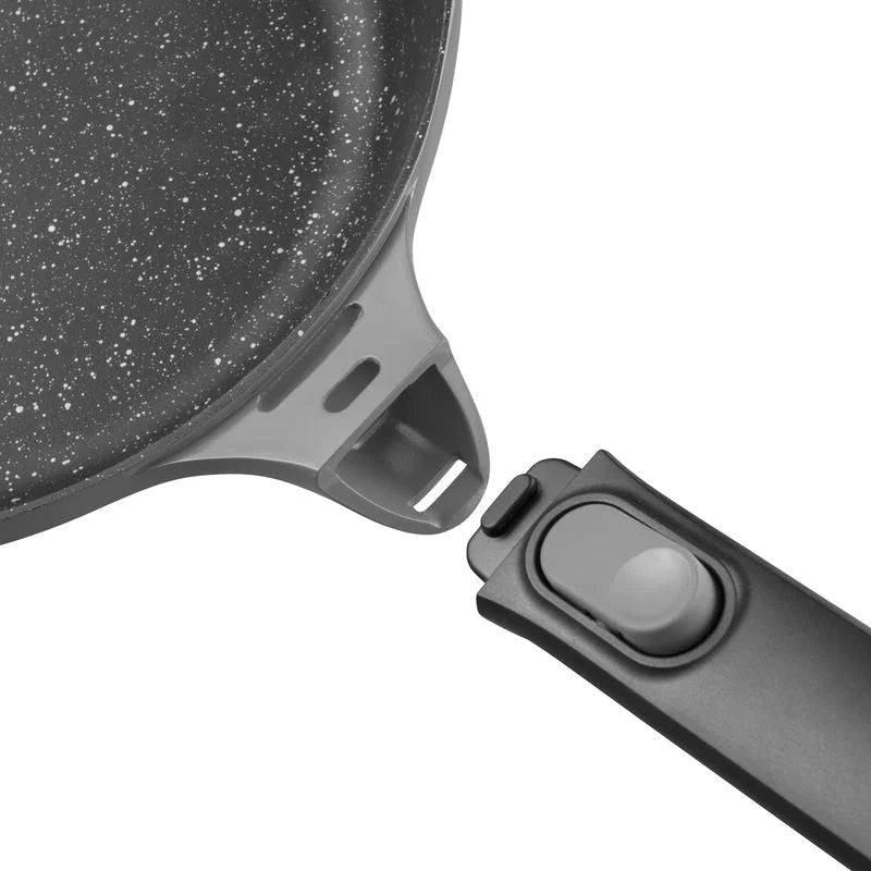 BergHOFF Square grill pan with detachable handle grey 28 cm