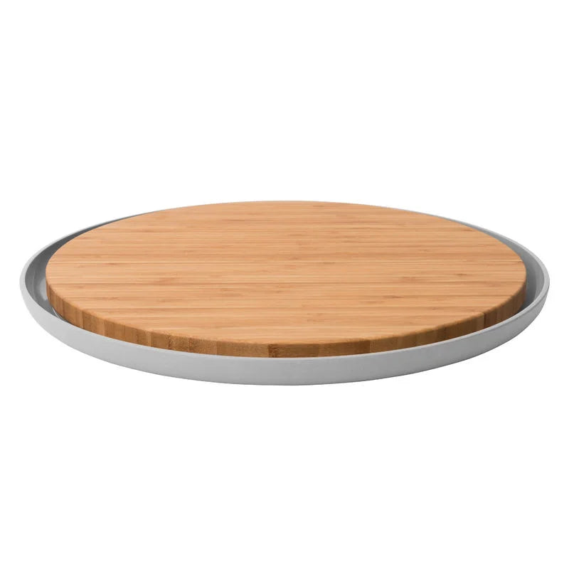 BergHOFF Bamboo cutting board with plate